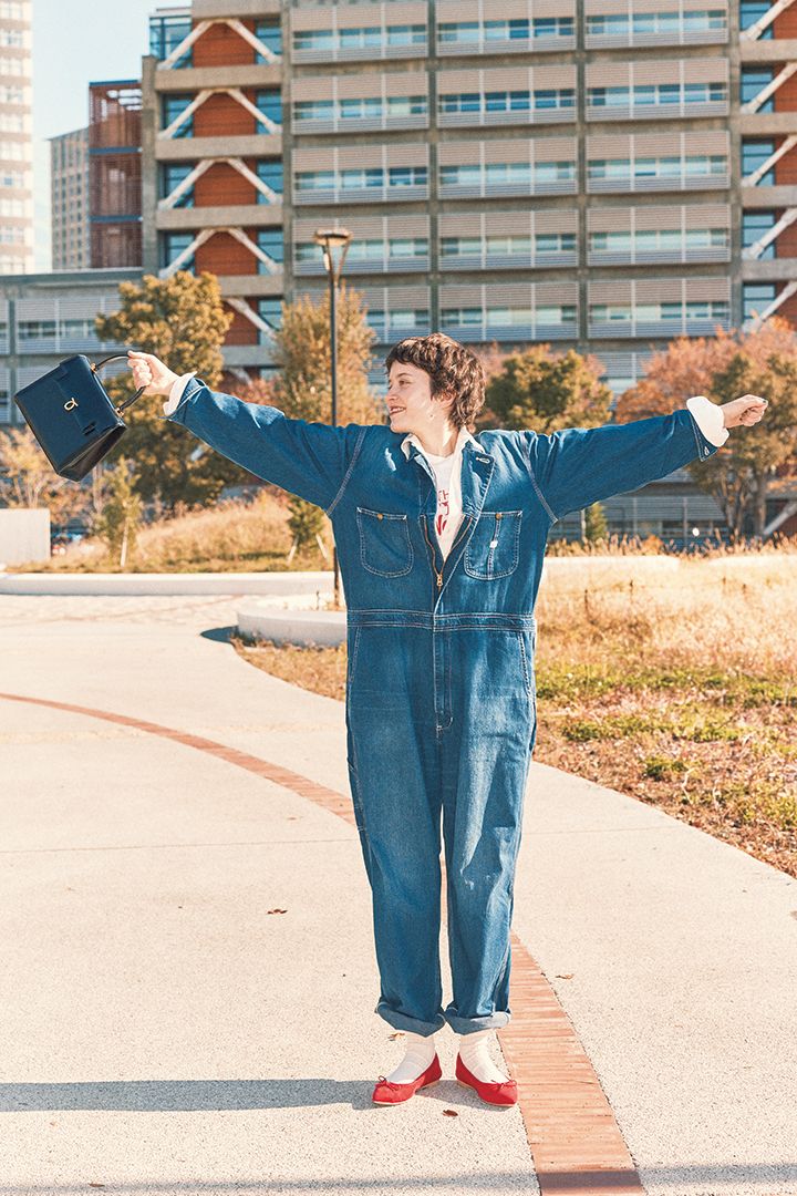 デニムのオールインワンはやっぱり《Lee》！【本日のFUDGE GIRL-3月16日】