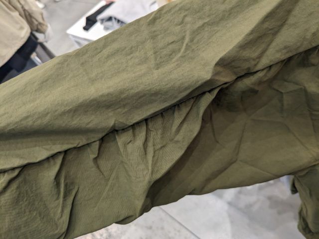 ワークマン「タスランギャザーアウターパーツ2」