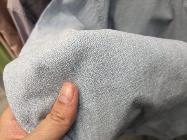 ワークマン「バンドカラーシャツ素材」