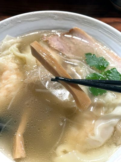 「純手打ち 麺と未来☆海老塩雲呑」【奥山佳恵の『ラーメン天国』第百二十八回】の画像7