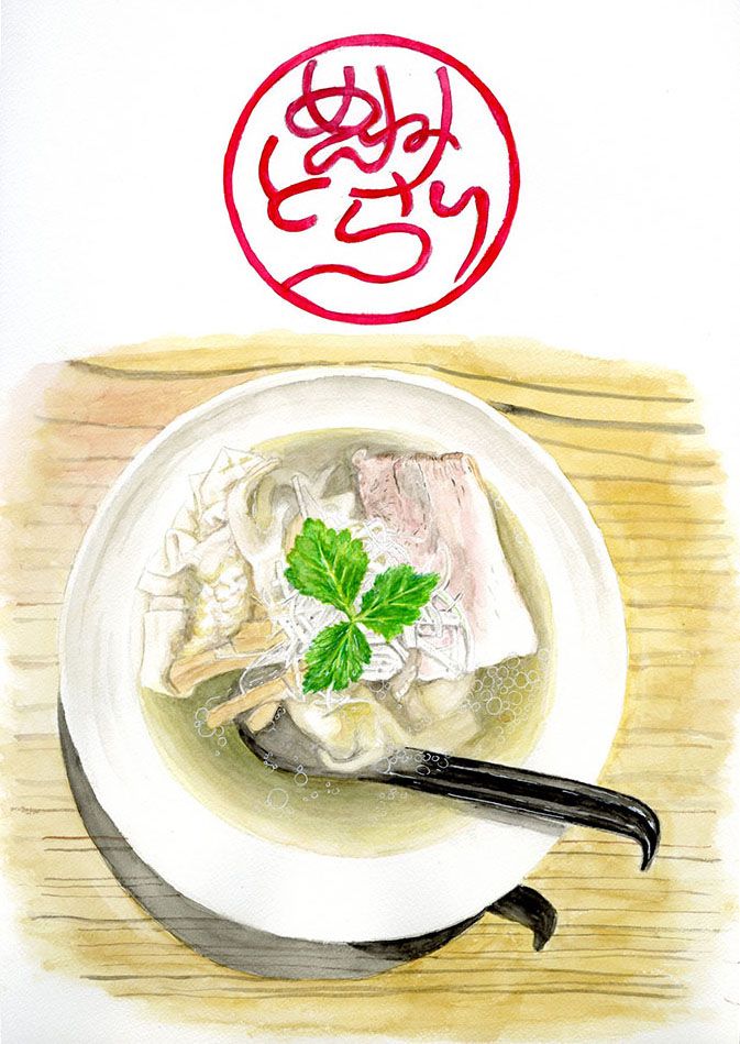 「純手打ち 麺と未来☆海老塩雲呑」【奥山佳恵の『ラーメン天国』第百二十八回】の画像13