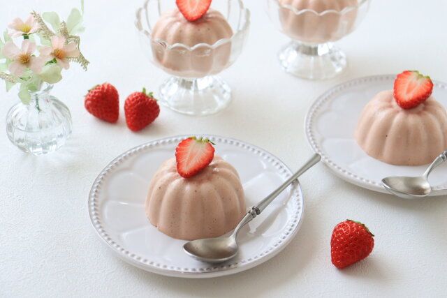 苺ババロア レシピ