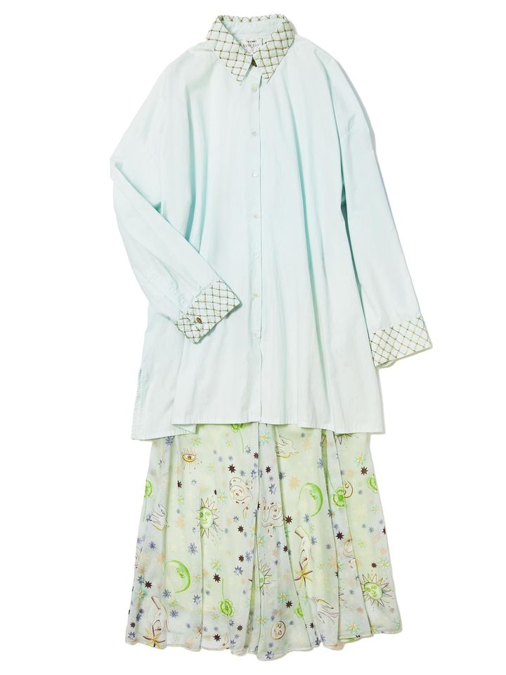 画像: ワンピース￥84,700、スカート￥104,500すべて【フォルテ フォルテ】 出典：フォルテ フォルテ