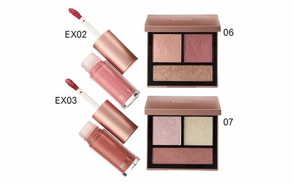 【左】ピュア リップ ティント n 【右】テイラード カラー アイズ