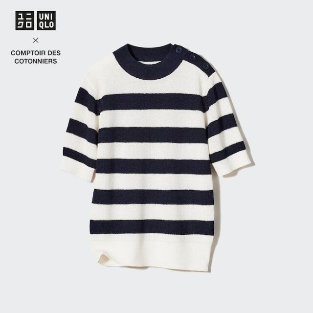 ユニクロ リネンブレンドセーター