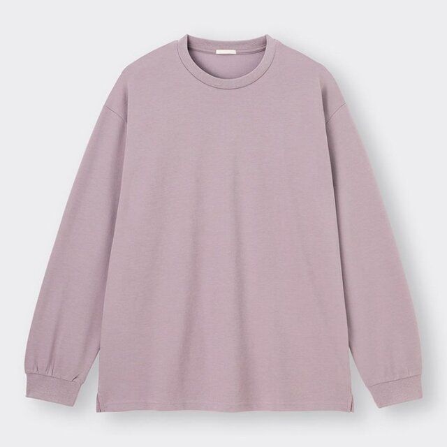 GU ドライポンチクルーネックT