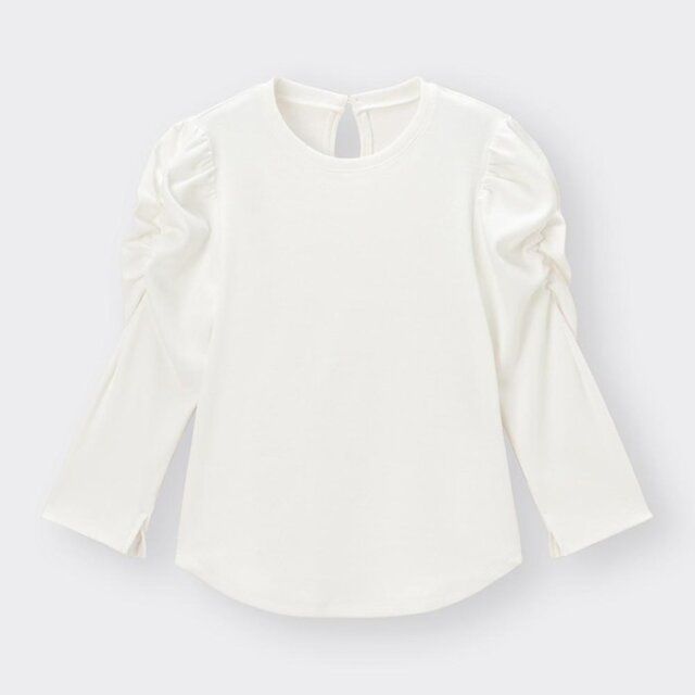 GU ギャザースリーブT