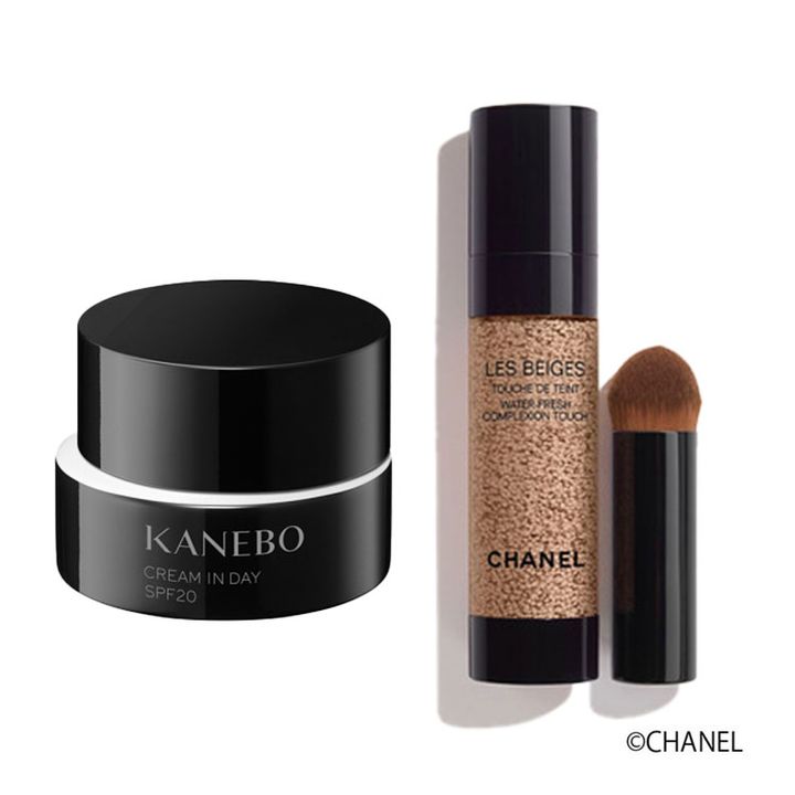 左：カネボウ クリーム イン デイ