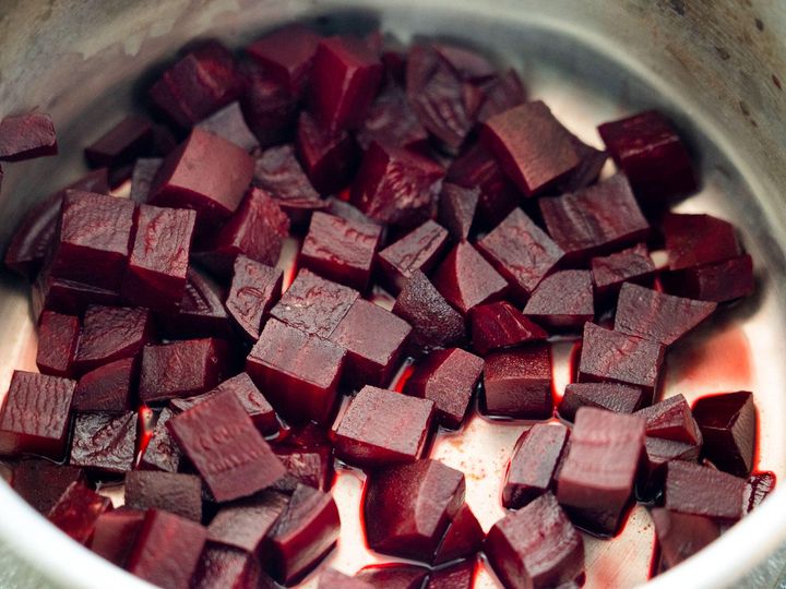 ビーツをゆでる