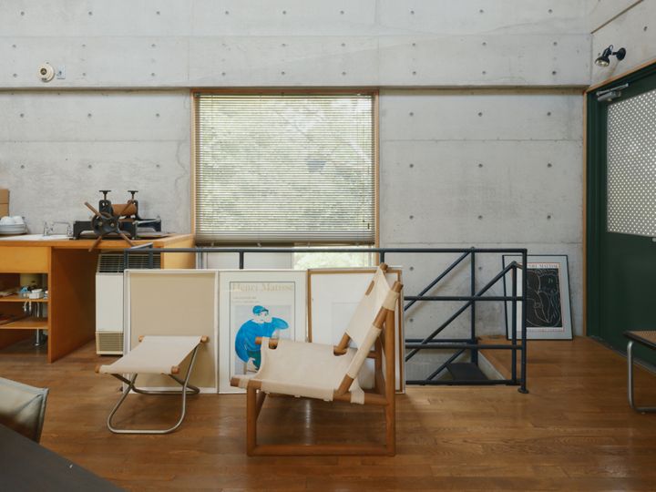 安西水丸鎌倉のアトリエ