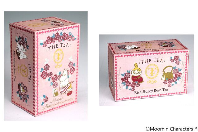 濃厚HONEYROSE紅茶のデザイン