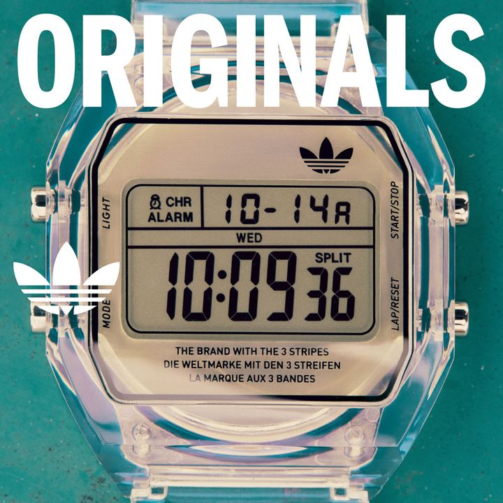 春らしい4カラー！『adidas Originals』に透明ボディの80年代風