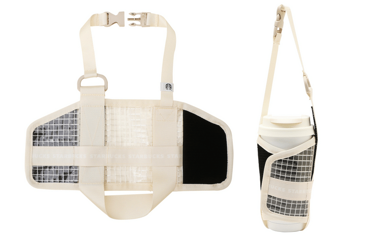 「ワンマイルTOGOホルダークリアアイボリー」1900円