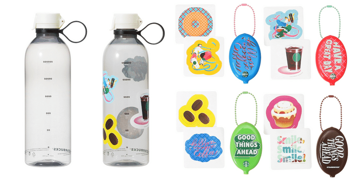 「ジョイパックウォーターボトル」710ml 1900円 ※コインケース1個とステッカー2枚付属（デザインはランダムです）
