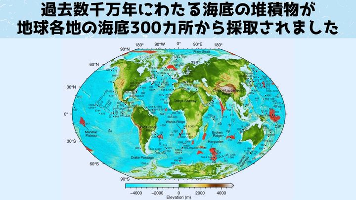 全てのコア回収には半世紀ほど時間がかかりました