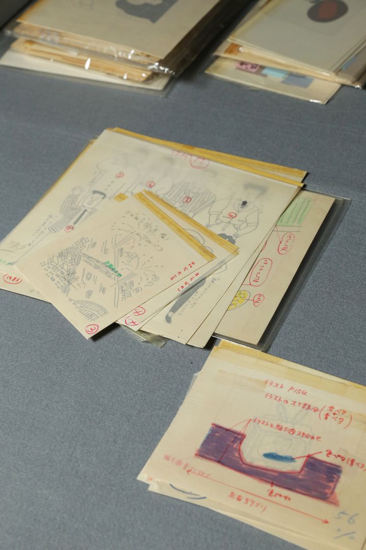 安西水丸イラスト原画