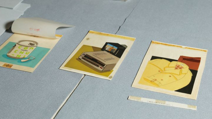 安西水丸イラスト原画