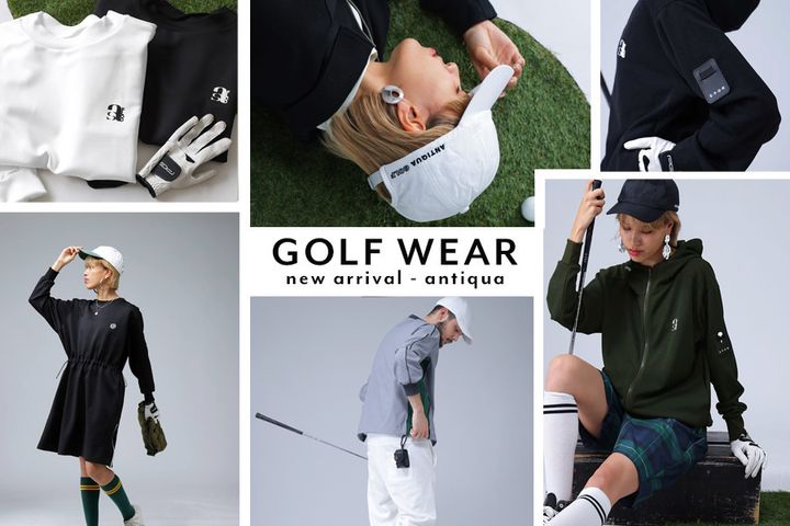 ゴルフはもちろん、普段の着こなしにも活躍！ ストリート感溢れるおしゃれアイテム