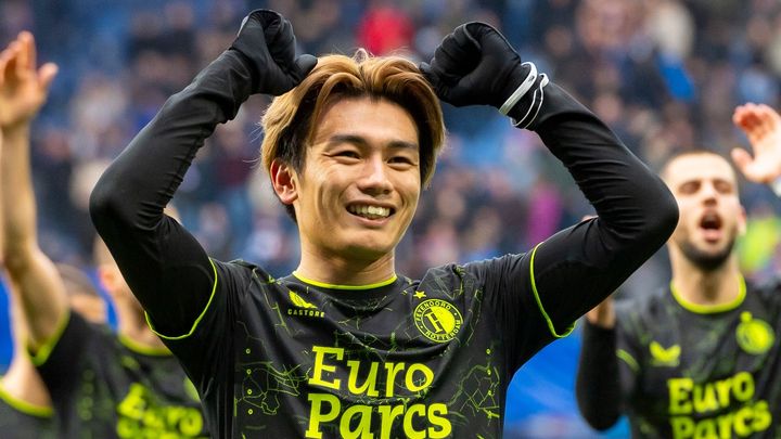 上田綺世、フェイエノールト同僚が得点量産を予告！「ゴールがなくても、ボールキープや深みを作る」