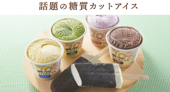 糖質カットアイス画像