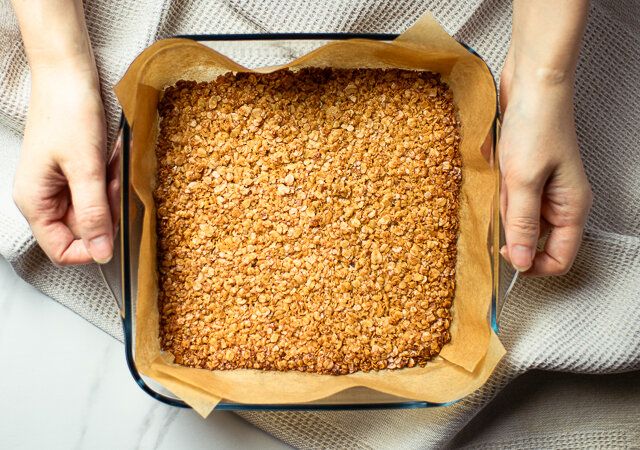 フラップジャック レシピ 出来上がり