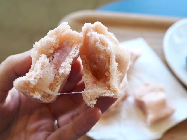 カモガワベーカリーのさくらもちベーグル