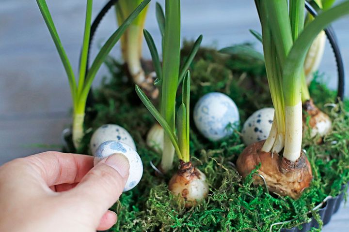 イースターのアレンジ