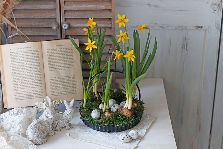 イースターのアレンジ