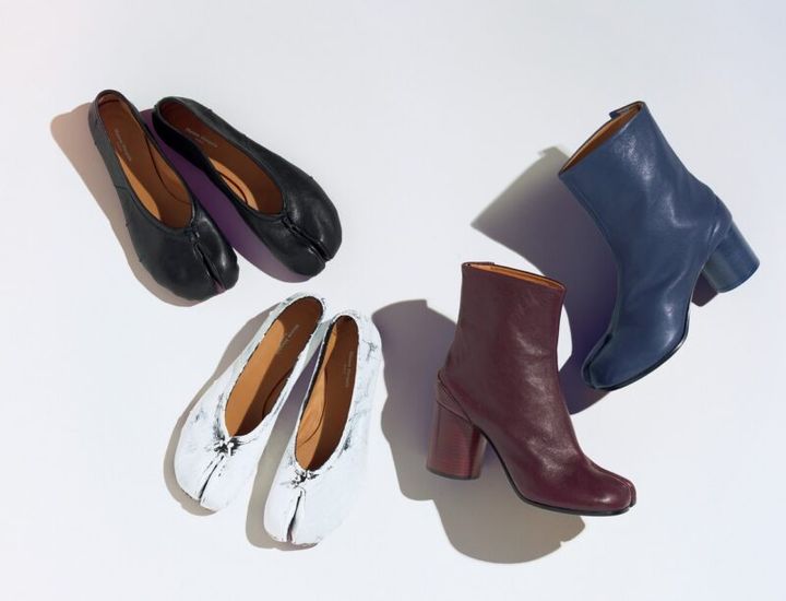 メゾンマルジェラのタビ、スプリットシューズ