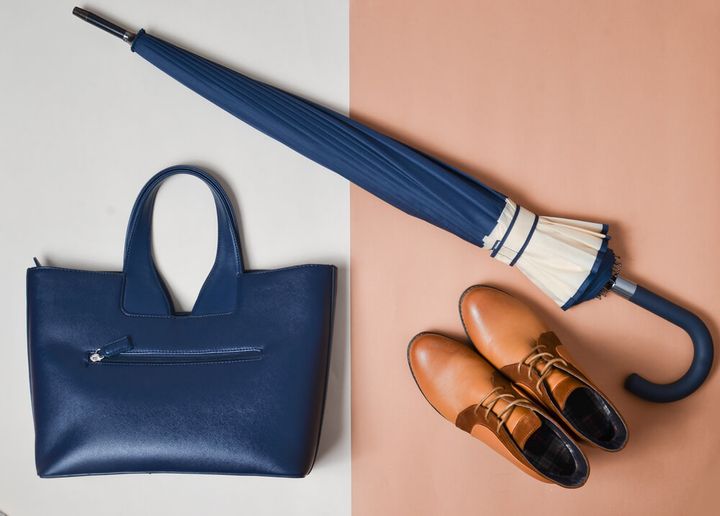 傘と靴とバッグ