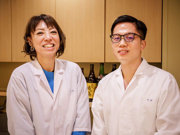 人形町『川田』の野島氏とチュン氏