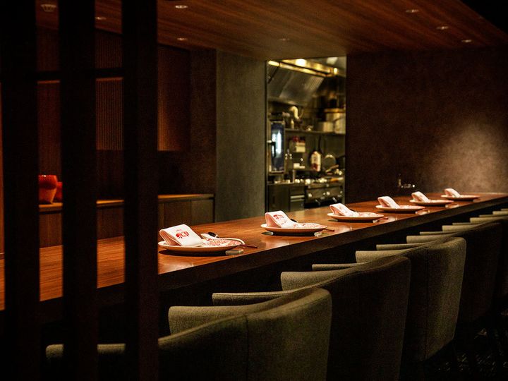 人形町『Ino Cantonese 日本橋たかせ』の内観