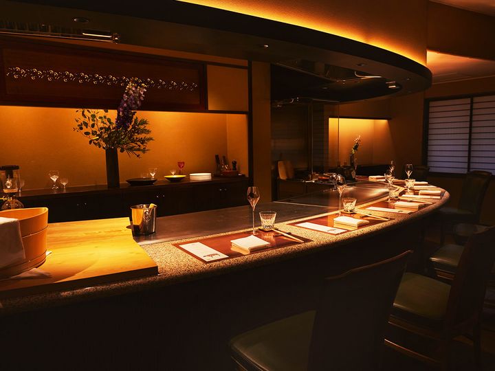 人形町『WAGYU日山』の内観