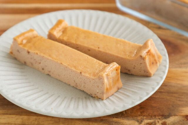 いちごのチーズケーキ レシピ 完成