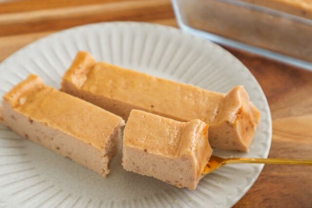 いちごのチーズケーキ レシピ 完成