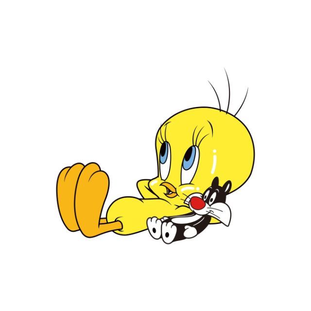 描きおろしトゥイーティーイラスト