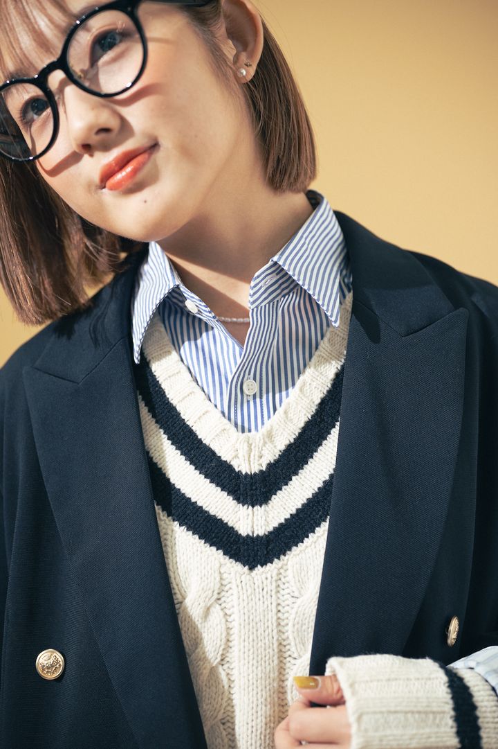 ローファーコーデ2選。プレッピーなスタイルには欠かせない！【FUDGE FRIEND おしゃれさんの毎日コーディネート】