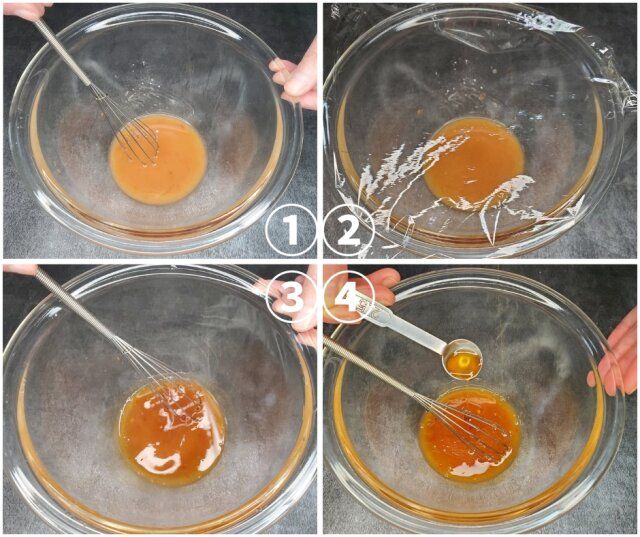 豆腐メンチカツ レシピ 中華風ソースを作る