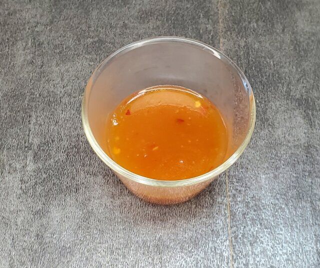 豆腐メンチカツ レシピ 中華風ソースを作る