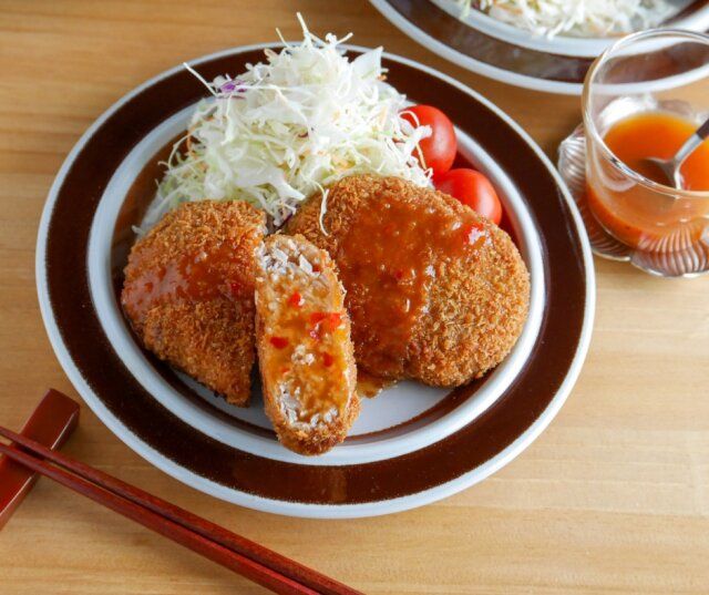 豆腐メンチカツ レシピ 盛り付ける