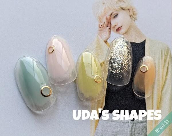 ウダズシェイプスが投稿したネイルデザイン [photoid:I0109774] via Itnail Design (730093)