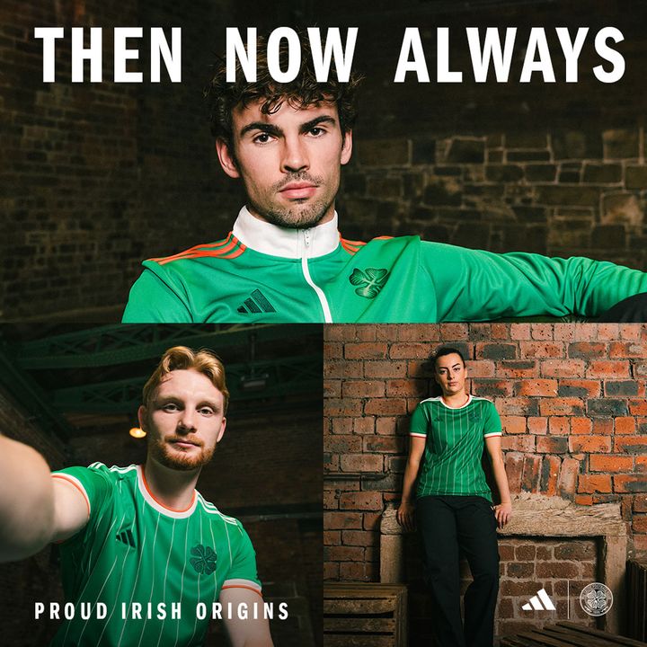 セルティックに“ルーツ”を祝う特別コレクションが登場！街着に使える「アイルランド色」のレトロデザイン