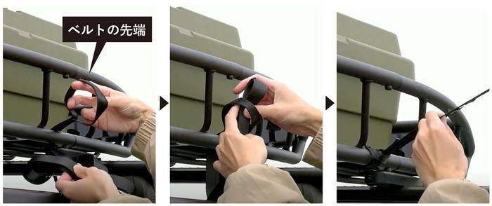 トランクカーゴ ルーフキャリアベルト