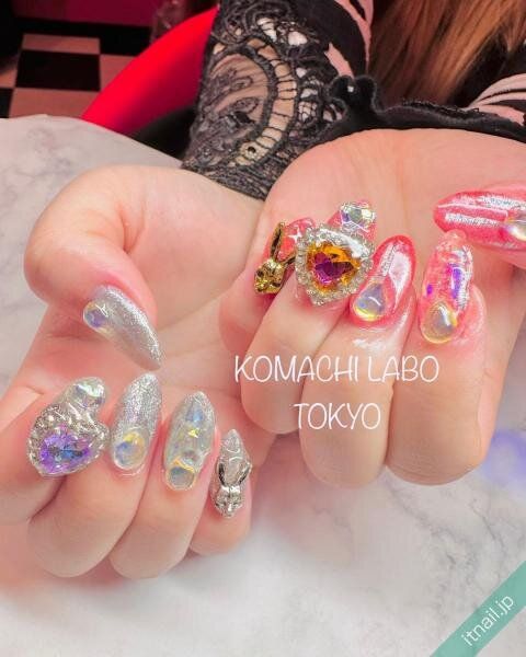 小町ビューティーラボが投稿したネイルデザイン [photoid:I0128542] via Itnail Design (730245)
