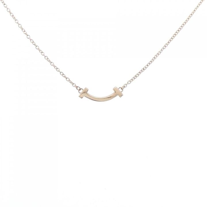 ティファニーのTスマイル ミニ ネックレス