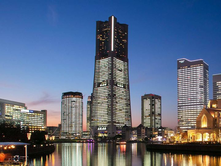 みなとみらい「横浜ロイヤルパークホテル」の外観