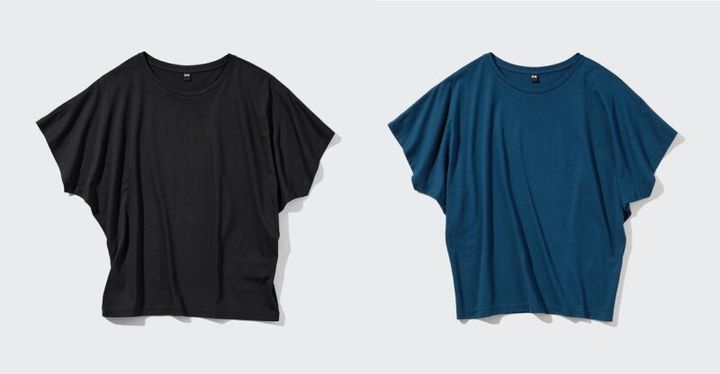 ユニクロ エアリズムのTシャツ