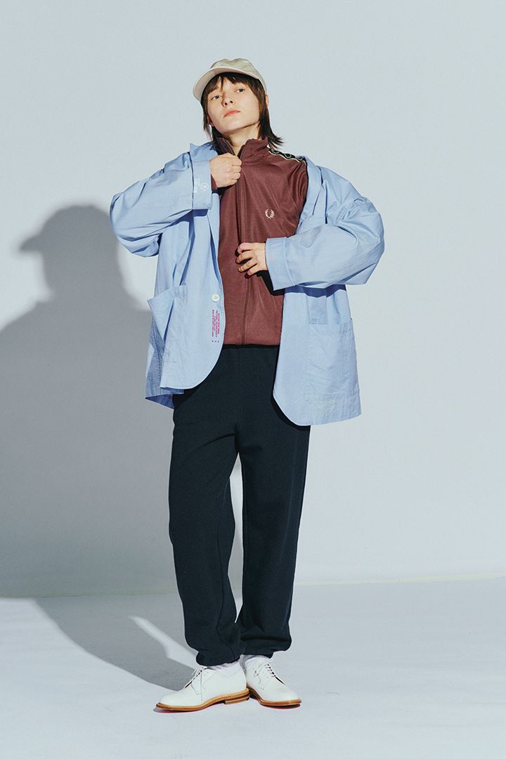 《フレッド ペリー》のトラックジャケットが主役のコーデ【本日のFUDGE GIRL-3月22日】