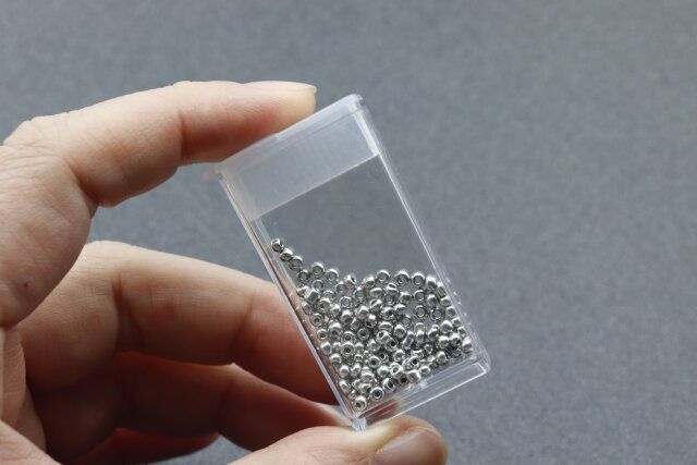 ビーズ収納ケース 3Pスクエアのサイズ