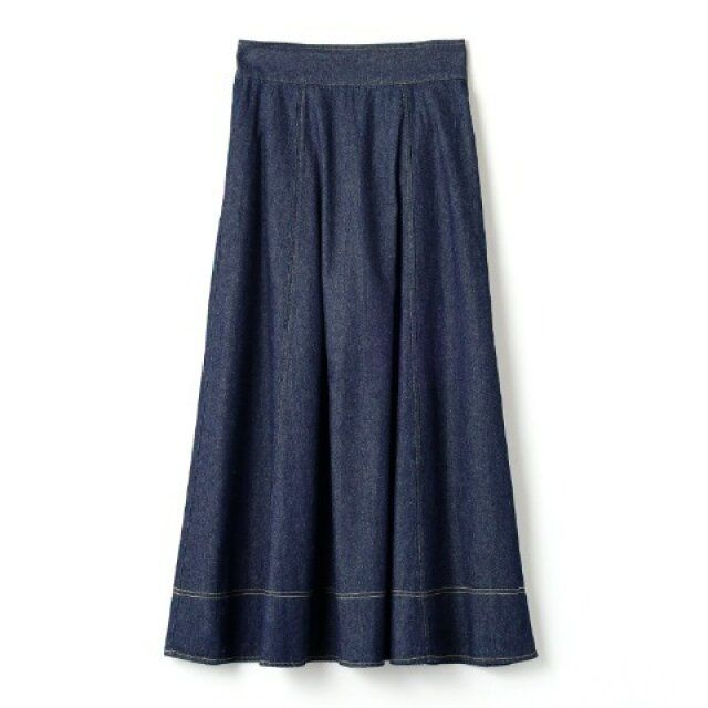 しまむらのデニムフレアスカート